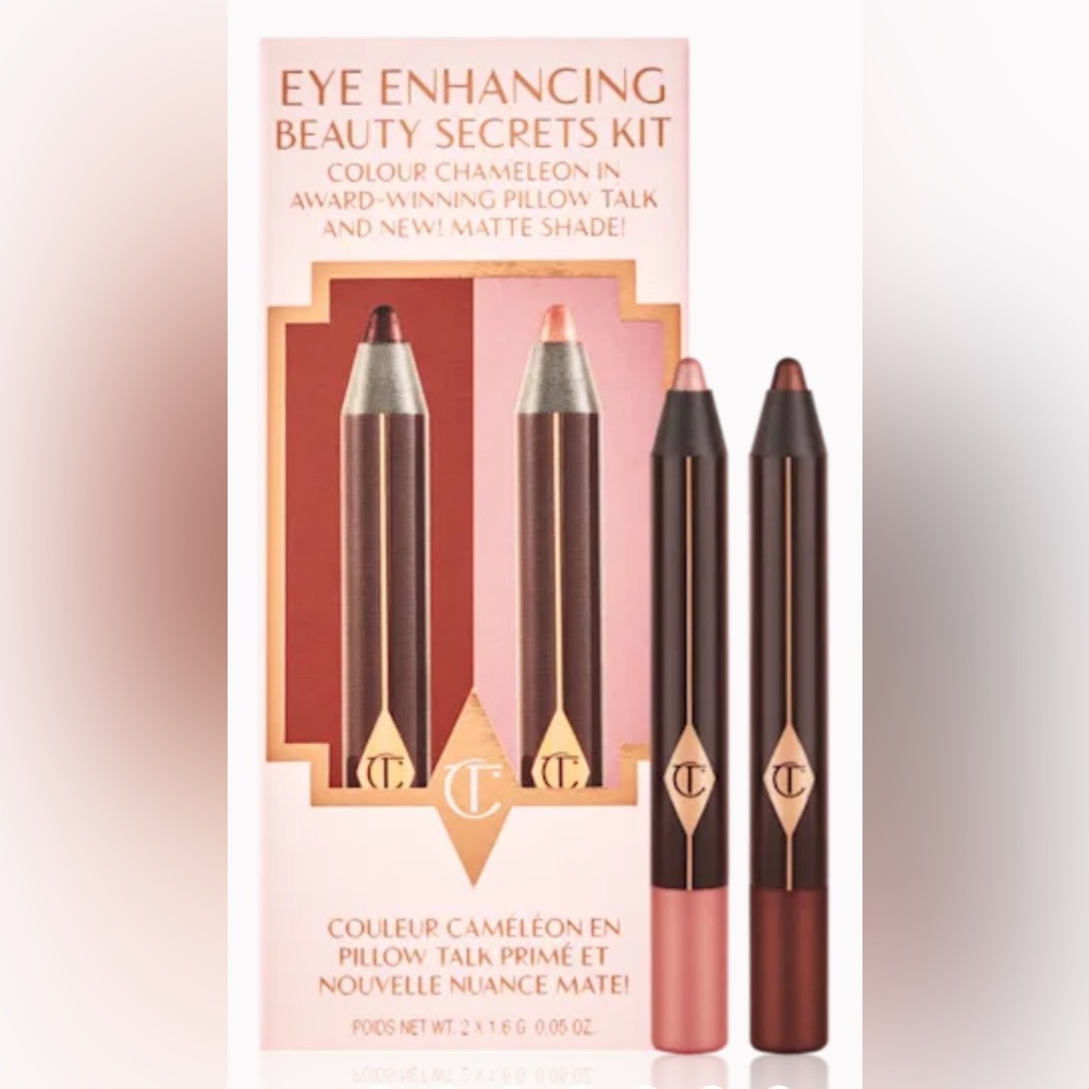 CHARLOTTE TILBURY 🎀 Pillow Talk Eye Enhancing Beauty Secrets Kit 🎀 NIB $35 MSRP - Picture 3 of 7